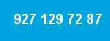 927 129 72 87 927 129 72 87